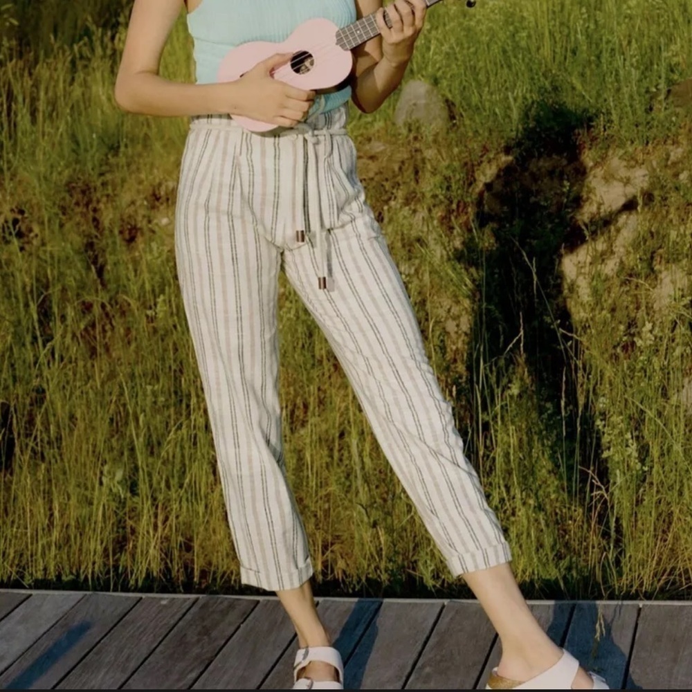 NWT Anthropologie Maeve Sutton Tapered Pants